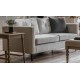 Gallery Direct Whitwell 3 Seater Sofa - Light Grey