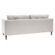 Gallery Direct Whitwell 3 Seater Sofa - Light Grey