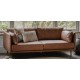 Gallery Direct Wigmore Sofa - Brown Leather