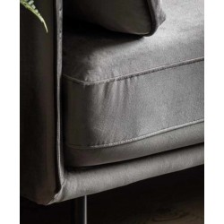 Gallery Direct Wigmore Sofa - Truffle Velvet