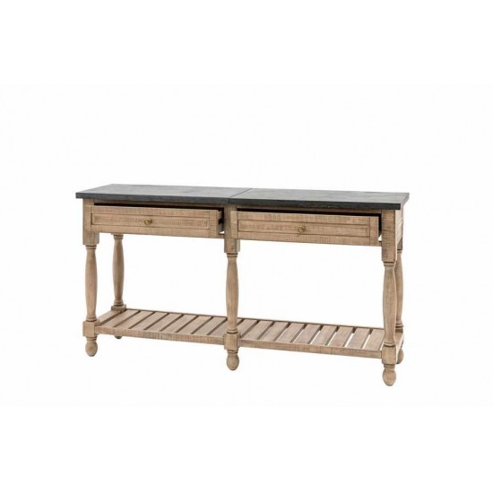 Gallery Direct Vancouver 2 Drawer Console Table