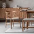 Gallery Direct Whitney Wishbone Style Dining Chair - Price for a pair