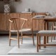 Gallery Direct Whitney Wishbone Style Dining Chair - Price for a pair