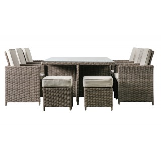 10 seater cube rattan deals garden furniture