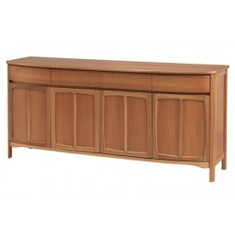 1804 Nathan Shades Shaped Four Door Sideboard NSH-1804-TK