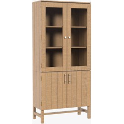 Braystone 4 Door Glazed Cabinet