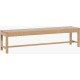 Braystone Washed Oak Dining Bench