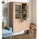 Calford 4 Door Glazed Cabinet