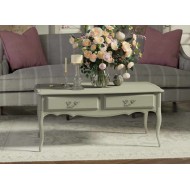 Provencale 2 Drawer Coffee Table - IN STOCK IN IVORY AND AVAILABLE WITH FREE DELIVERY