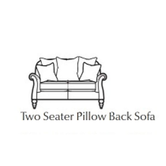 Parker Knoll Eastbury 2 Seater Sofa - Pillow Back Version - 5 Year Guardsman Furniture Protection Included For Free! - WINTER SALE PROMO PRICE NOW ON - ENDS 3rd MARCH