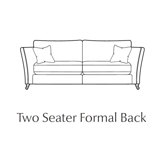 Parker Knoll Harlow 2 Seater Sofa - Formal Back Version - 5 Year Guardsman Furniture Protection Included For Free!