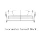 Parker Knoll Harlow 2 Seater Sofa - Formal Back Version - 5 Year Guardsman Furniture Protection Included For Free!