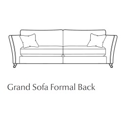 Parker Knoll Harlow Grand Sofa - Formal Back Version - 5 Year Guardsman Furniture Protection Included For Free! - WINTER SALE PROMO PRICE NOW ON - ENDS 3rd MARCH