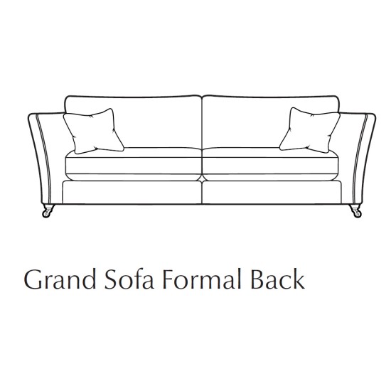 Parker Knoll Harlow Grand Sofa - Formal Back Version - 5 Year Guardsman Furniture Protection Included For Free! - WINTER SALE PROMO PRICE NOW ON - ENDS 3rd MARCH