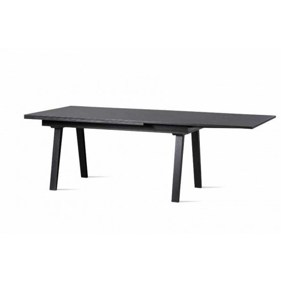 Skovby SM126 Dutch Pull-Out Drawleaf Dining Table - Veneer Top