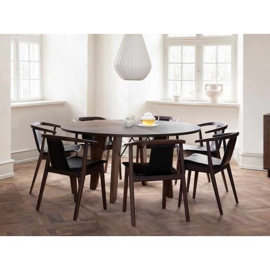 Skovby SM128 Dining Table - Veneer Top