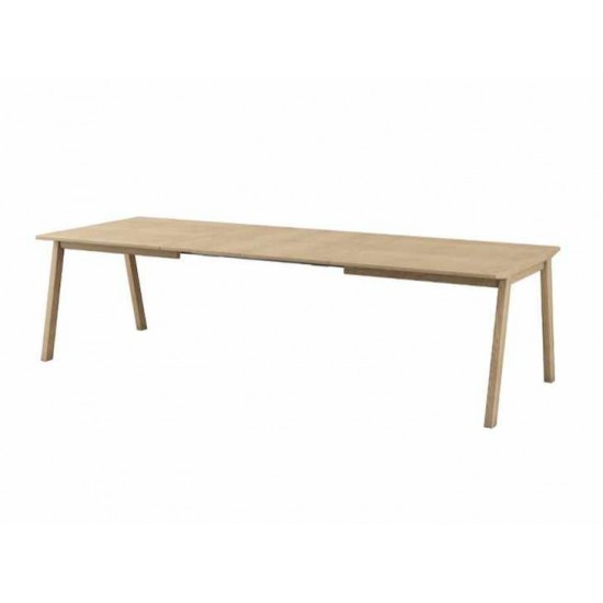 Skovby SM143 Extending Dining Table - Solid Top