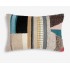 Large Lumbar Multi Coloured Patchwork Scatter Cushion