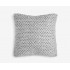 Large Square Dark Grey Knit Scatter Cushion