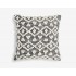 Large Square Diamond Bobble Dark Ground Scatter Cushion