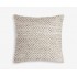 Large Square Light Grey Knit Scatter Cushion