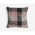 Medium Square Blue Check Scatter Cushion