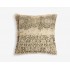 Medium Square Khaki Print Natural Scatter Cushion