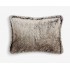 Small Lumbar Furry Polar or Wolf Cushion