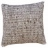 Small Square Brown Slub Scatter Cushion