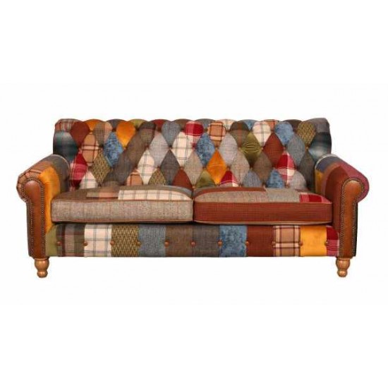 Dickinson Medium Sofa Patchwork Sofa  - 5 Year Guardsman Furniture Protection Included For Free!