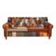 Dickinson Large Sofa Patchwork Sofa  - 5 Year Guardsman Furniture Protection Included For Free!