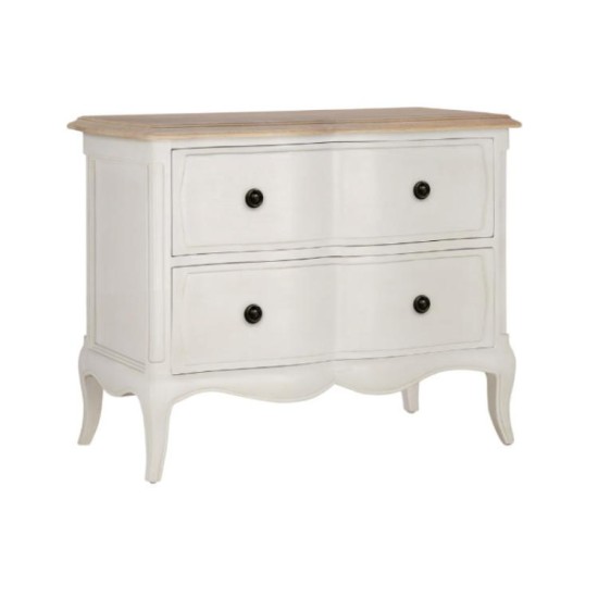 Willis and Gambier Amelie 2 Drawer Wide Bedside