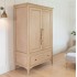 Willis and Gambier Toulon 2 Door 1 Drawer Wardrobe 