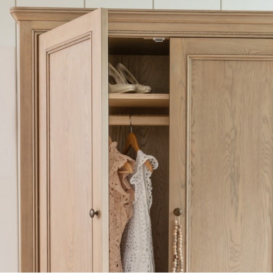 Willis and Gambier Toulon 2 Door 1 Drawer Wardrobe 