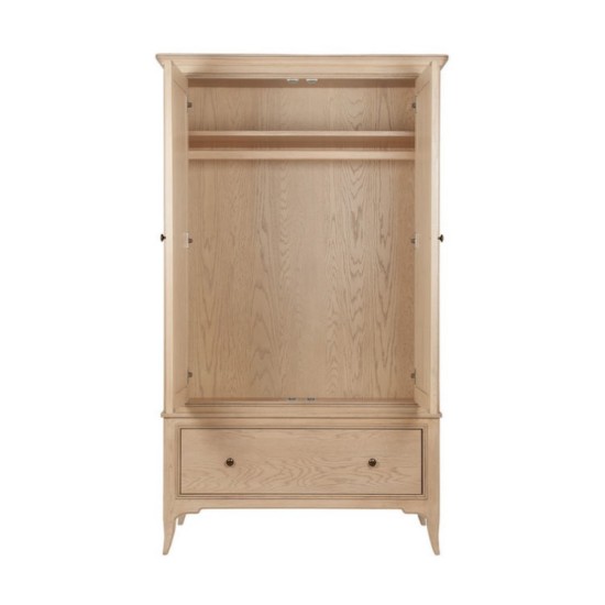 Willis and Gambier Toulon 2 Door 1 Drawer Wardrobe 