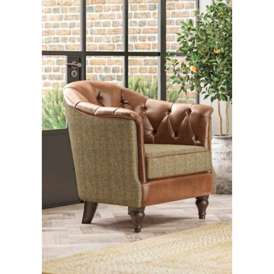 Old Charm Stamford Armchair - STN1400 - Wood Bros